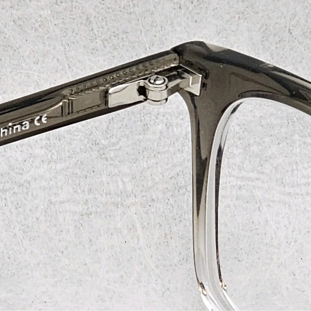 EUC Warby Parker Chase 332 Unisex Eyeglasses Frame, Driftwood Fade 51-18-145